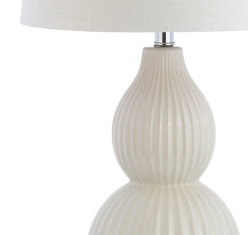 Thatcher 28.25" Ceramic LED Table Lamp - JONATHAN Y
